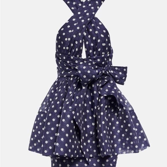 ZIMMERMANN - High Tide linen and silk minidress - Size 3 - Picture 4 of 4